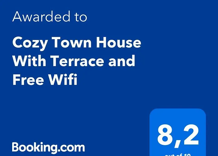 度假居 Cozy Town House With Terrace And Free Wifi